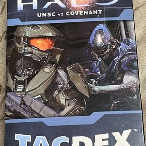 Halo TacDex Card Game - Blue and Black